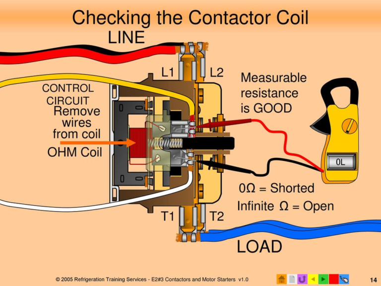 How Many Ohms Should A Contactor Have vipulac.in
